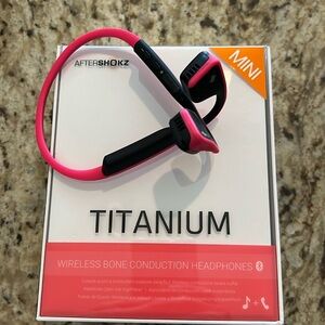 Trekz Titanium wireless headphones. New condition includes all original parts.
